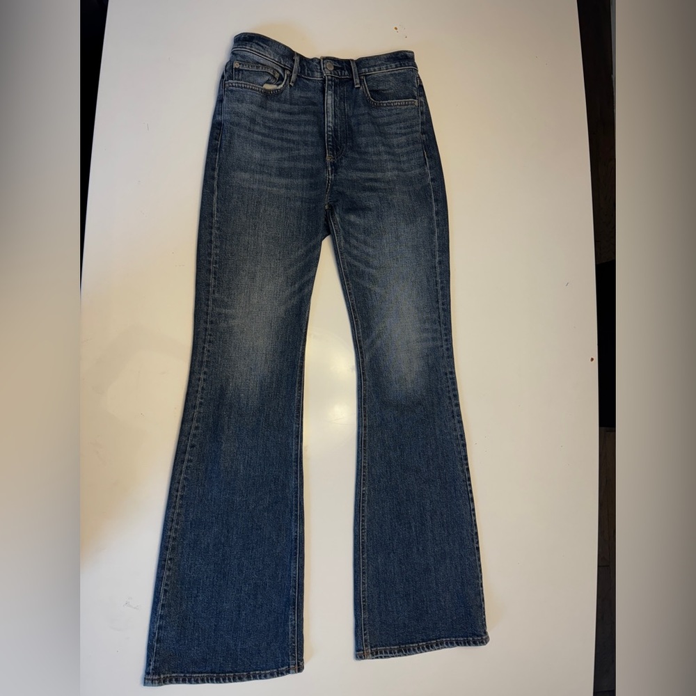 Denim Forum 🖤 The Marianne Flare High Rise Jeans